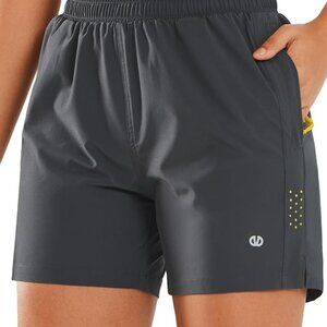 ALLZERO Women's Running Shorts 5" Quick Dry Lightweight Athletic Workout Shorts